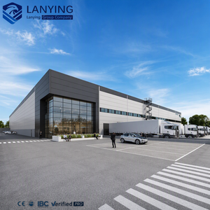High Capacity Logistics Transshipment Hub Facility Steel Structure