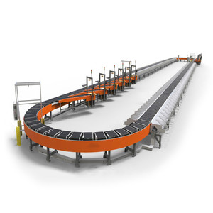 Micro-Fulfillment Parcel Sorting Line With Cloud-Native DWS System