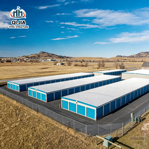 Modular Semi-Open Industrial Warehouse Space Optimization Storage Parking
