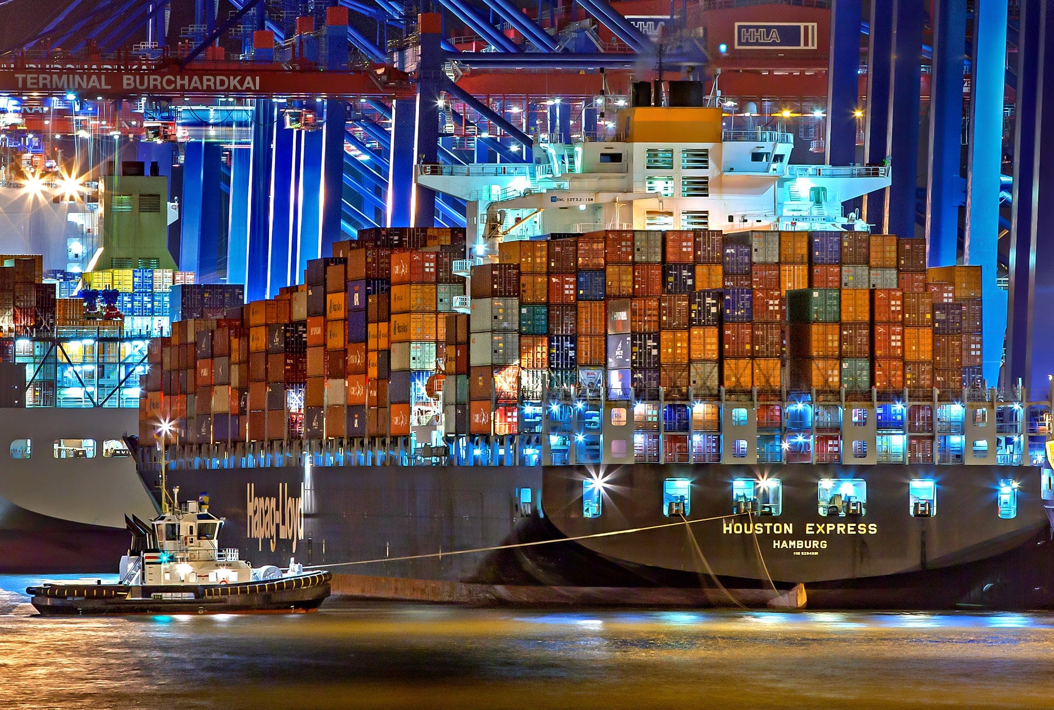 Ocean Vessel Container Ship — Ocean Freight Export